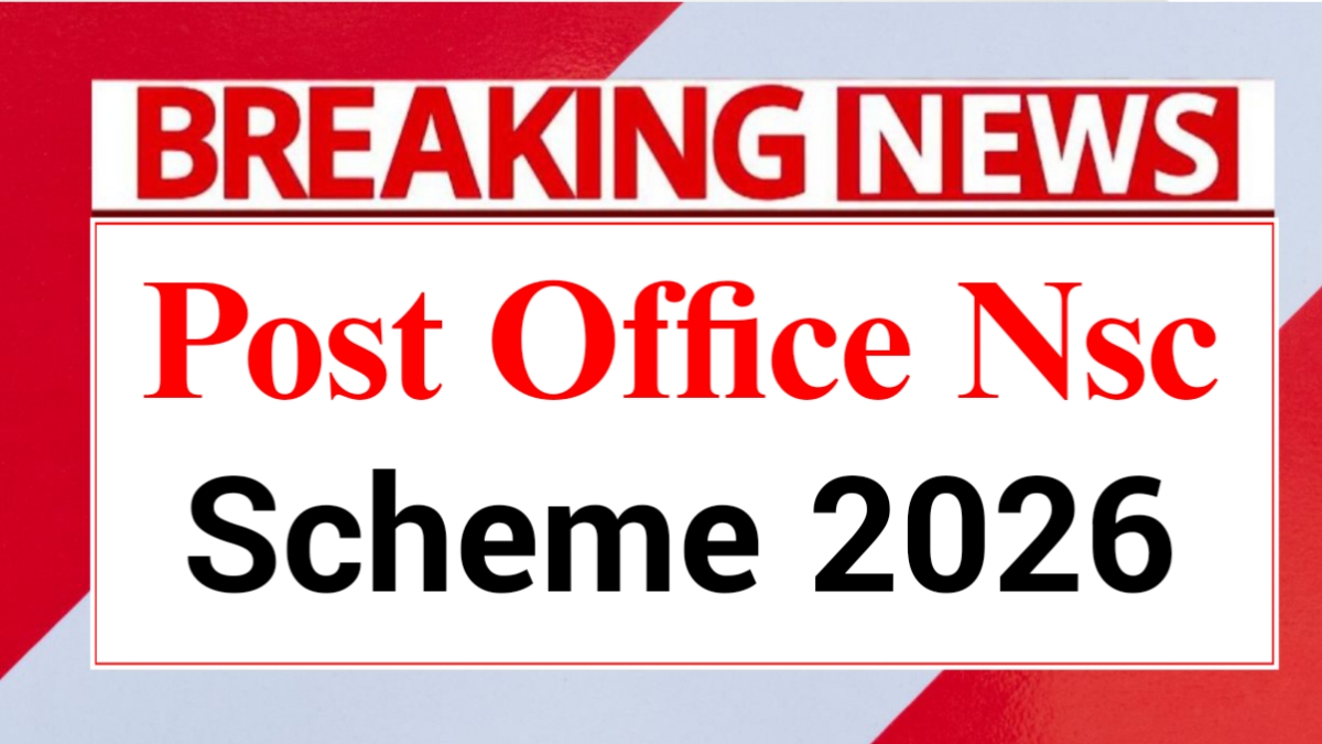 Post Office NSC Scheme 2026 Explained